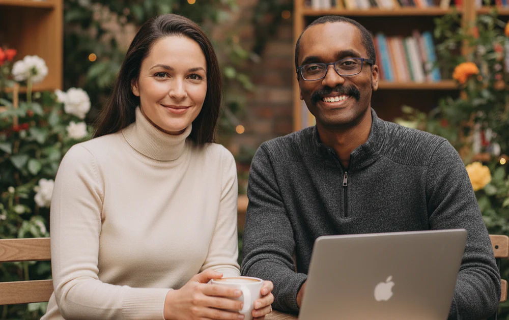 Talya Lev and Laurence Lloyd, Founders of IntelliApps AI